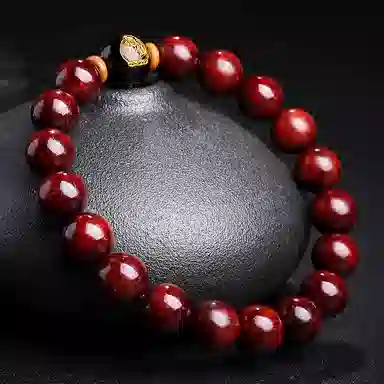 木盛缘 本命年转运十二生肖八大守护神招财纳福财源滚滚诸事顺遂有钱花 小叶紫檀 手串 男女同款情侣款