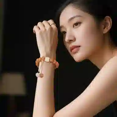 木盛缘 【解压必备时来运转】新中式国风复古树王爆肉五瓣双龙木饰文玩醒狮平安环单圈好运 金刚菩提 手串 男女同款情侣款