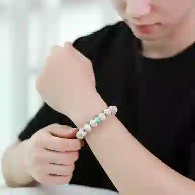 木盛缘 高密顺白 简约高级 星月菩提 手串 男女同款情侣款