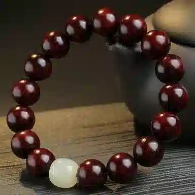 木盛缘 高油高密金星单圈 小叶紫檀 手串 男女同款情侣款