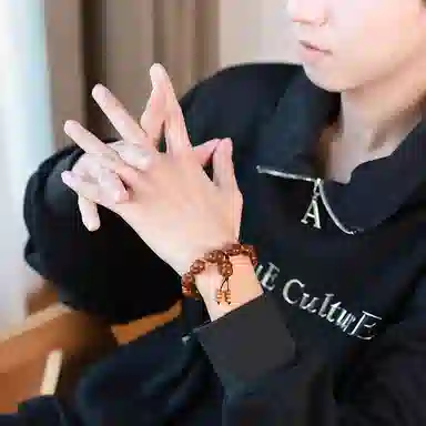 木盛缘 福禄平安佛珠 紫金鼠 手串 男女同款情侣款