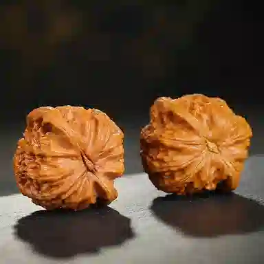 木盛缘 【配手套刷子】平安喜乐 福运常在 苹果园 四座楼狮子头#好运 文玩核桃 手把件 男女同款情侣款