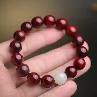 木盛缘 高油高密佛珠圆珠 小叶紫檀 手串 男女同款情侣款