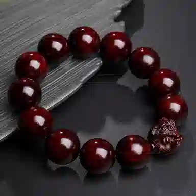 木盛缘 高油高密金星 小叶紫檀 手串 男女同款情侣款