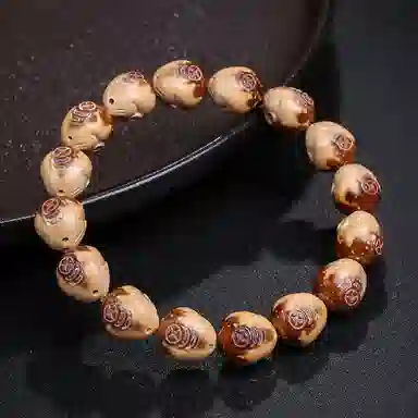 木盛缘 【招财鼠 鼠你有钱】#好运 紫金鼠 手串 男女同款情侣款