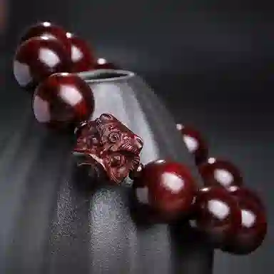 木盛缘 高油高密金星 小叶紫檀 手串 男女同款情侣款