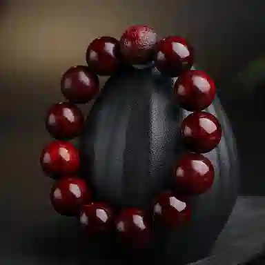 木盛缘 高油高密佛珠 小叶紫檀 手串 男女同款情侣款