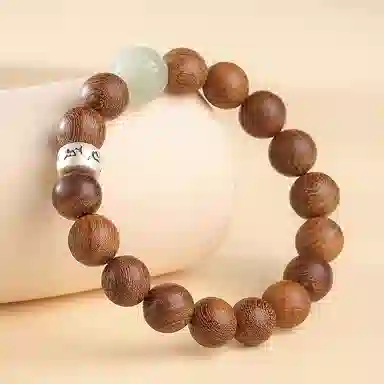 木盛缘 暴富貔貅搭配吉祥如意#好运 金丝檀木 手串 男女同款情侣款