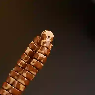 木盛缘 【暴力招财  与众不同】#好运实心药片念珠文玩 紫金鼠 手串 男女同款情侣款