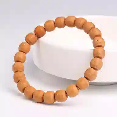 木盛缘 【金满仓  原皮原色  不泡药】#好运桶珠文玩佛珠单圈 猴头核桃 手串 男女同款情侣款