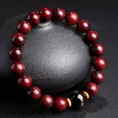 木盛缘 本命年转运十二生肖八大守护神招财纳福财源滚滚诸事顺遂有钱花 小叶紫檀 手串 男女同款情侣款