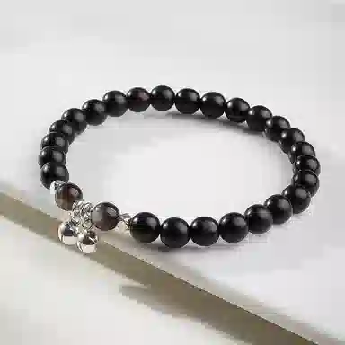 木盛缘 一步一响铃铛 黑檀 手串 女款