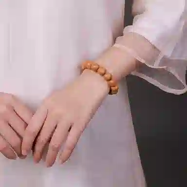 木盛缘 佛珠单圈念珠文玩 猴头核桃 手串 男女同款情侣款