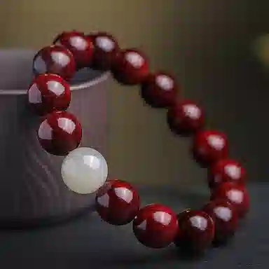 木盛缘 高油高密佛珠圆珠 小叶紫檀 手串 男女同款情侣款