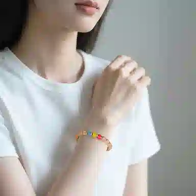 木盛缘 新手必备原皮原色绕指柔易盘玩易变色#好运 柏香籽/百香籽 手串 男女同款情侣款