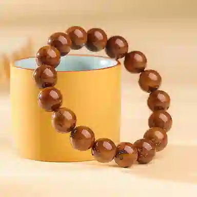 木盛缘 招财进宝佛珠子文玩 紫金鼠 手串 男女同款情侣款