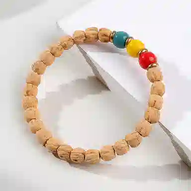 木盛缘 新手必备原皮原色绕指柔易盘玩易变色#好运 柏香籽/百香籽 手串 男女同款情侣款