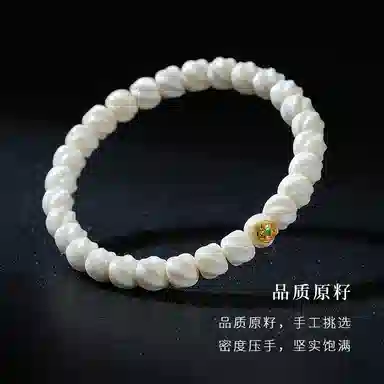 木盛缘 【逆风翻盘扭转乾坤宝相花】新中式国潮扭扭珠财源滚滚招财纳福幸福圆满盘玩解压单圈文玩好运 菩提根 手串 男女同款情侣款