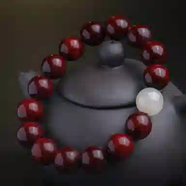 木盛缘 高油高密佛珠圆珠 小叶紫檀 手串 男女同款情侣款