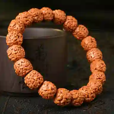 木盛缘 玄武纹文玩佛珠 金刚菩提 手串 男女同款情侣款