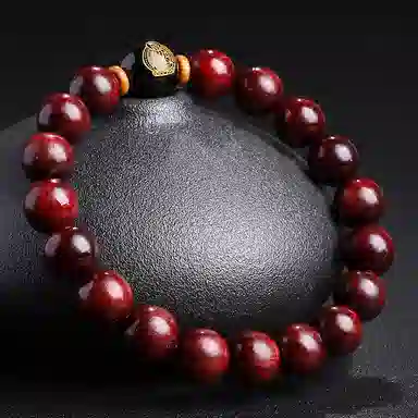 木盛缘 本命年转运十二生肖八大守护神招财纳福财源滚滚诸事顺遂有钱花 小叶紫檀 手串 男女同款情侣款