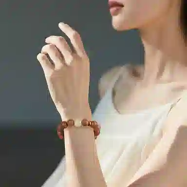 木盛缘 考研考编 事业上岸 金丝檀木 手串 男女同款情侣款