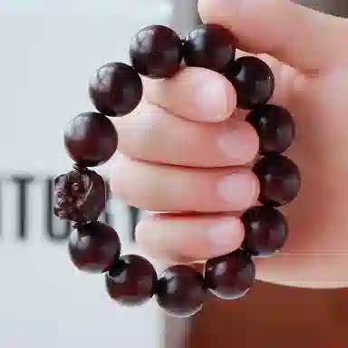 木盛缘 高油高密金星 小叶紫檀 手串 男女同款情侣款