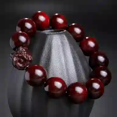 木盛缘 高油高密金星 小叶紫檀 手串 男女同款情侣款