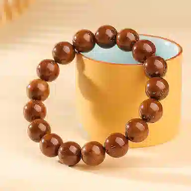 木盛缘 招财进宝佛珠子文玩 紫金鼠 手串 男女同款情侣款