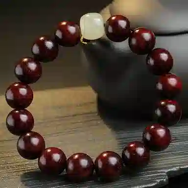 木盛缘 高油高密金星单圈 小叶紫檀 手串 男女同款情侣款