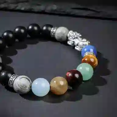 木盛缘 【貔貅  招财好运】多宝貔貅 黑檀 手串 男女同款情侣款