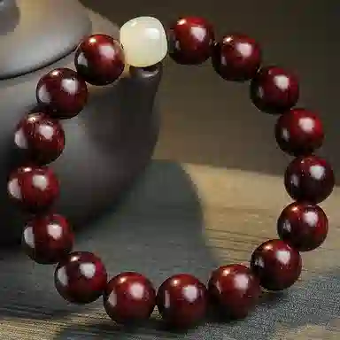 木盛缘 高油高密金星单圈 小叶紫檀 手串 男女同款情侣款