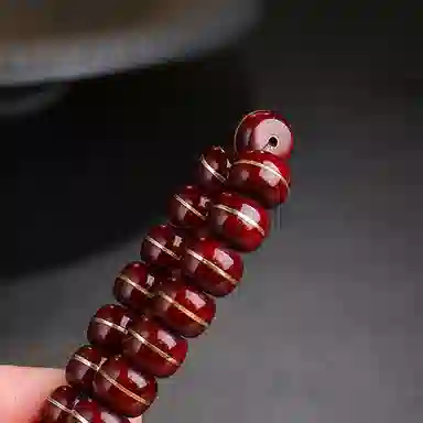 木盛缘 【一线药师 招财纳福】 紫金鼠 手串佛珠念珠文玩 男女同款情侣款