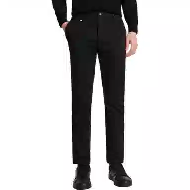 九牧王男裤专家 微弹商务休闲标准直筒西装裤 男款