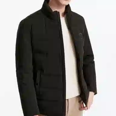 九牧王男裤专家 时尚轻便舒适保暖修身羽绒服 男款