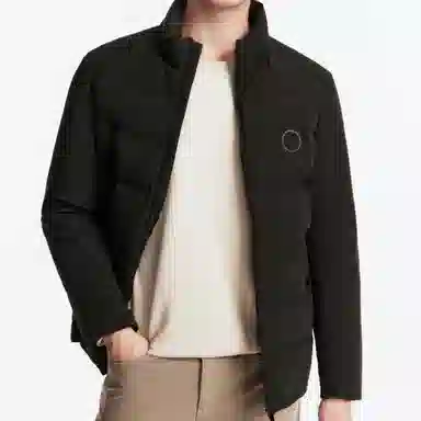 九牧王男裤专家 时尚轻便舒适保暖修身羽绒服 男款