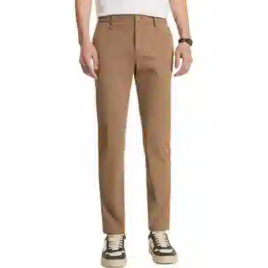 九牧王男裤专家 微弹商务休闲标准直筒西装裤 男款