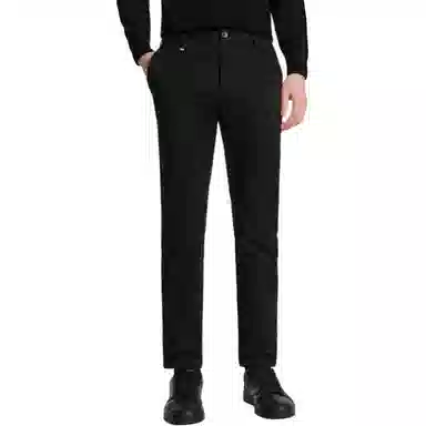 九牧王男裤专家 微弹商务休闲标准直筒西装裤 男款