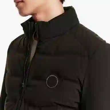 九牧王男裤专家 时尚轻便舒适保暖修身羽绒服 男款