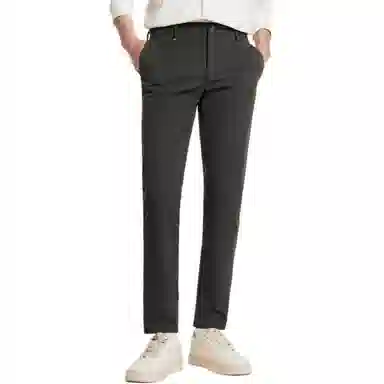 九牧王男裤专家 微弹商务休闲标准直筒西装裤 男款