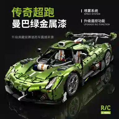 GULY Koenigsegg Mechanical Assembly 3838pcs