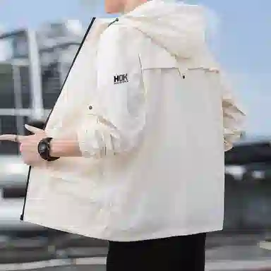 王者荣耀 户外运动露营通勤钓鱼服宽松舒适高街休闲百搭连帽 超轻透气防晒服 男女同款