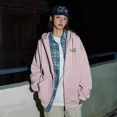 王者荣耀 澜款 连帽开衫潮流百搭背面卡通个性大印花无性别长袖卫衣 男女同款