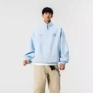 王者荣耀 瑶时之祈愿款 双面穿字母立领宽松舒适飞行员教练夹克外套 男女同款