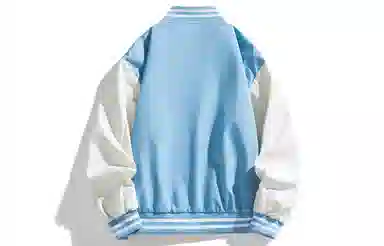 王者荣耀 美式复古拼接撞色棒球服外套宽松舒适高街痞帅少年感百搭时尚潮流夹克衫 鲁班七号款 男女同款