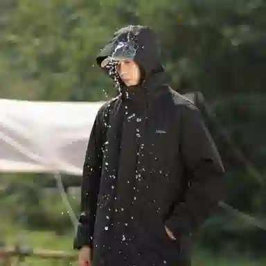 王者荣耀  可拆卸内胆三合一山系户外登山美式简约字母工装休闲宽松保暖连帽  防风透气冲锋衣 男女同款