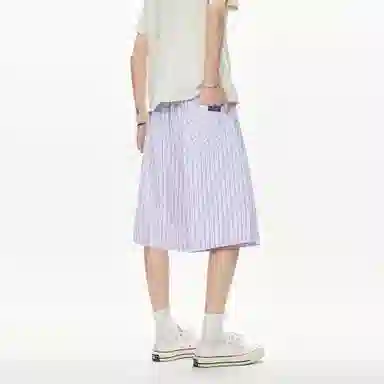 王者荣耀 美式复古格子五分裤宽松舒适透气居家户外运动休闲时尚百搭潮流篮球裤 男女同款