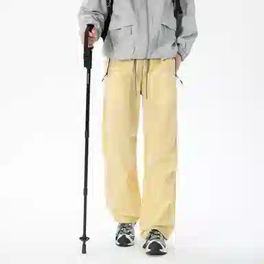 王者荣耀 美式高街反光机能伞兵户外登山通勤防水透气宽松百搭潮流时尚休闲裤 男女同款