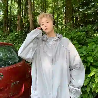 王者荣耀 美式街头潮流时尚百搭宽松柔软亲肤连帽长袖防晒服 男女同款