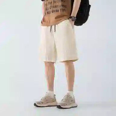 王者荣耀 刺绣火焰美式柔软速干薄款高街五分舒适宽松户外运动百搭纯色多巴胺无性别垂感休闲短裤 孙悟空地狱火款 男女同款